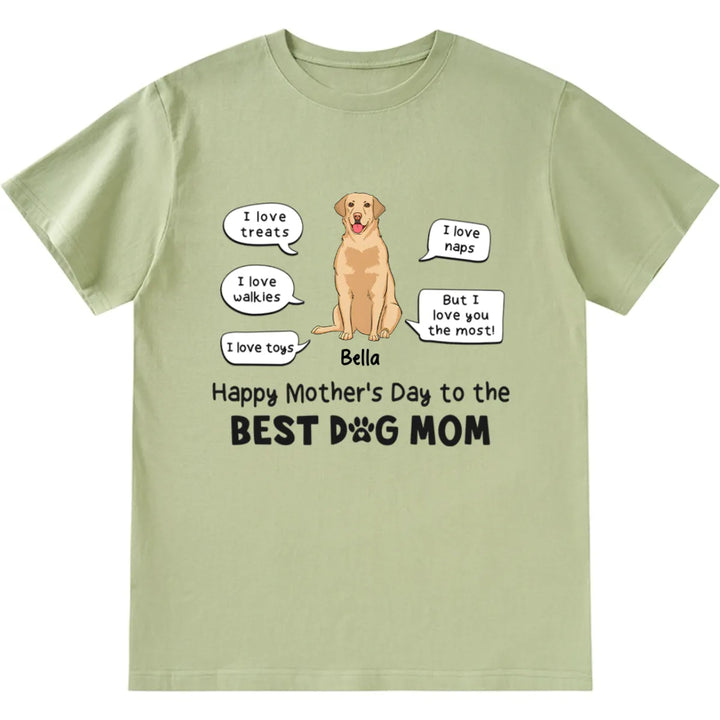 I Love You The Most - Personalized Custom Unisex T-shirt