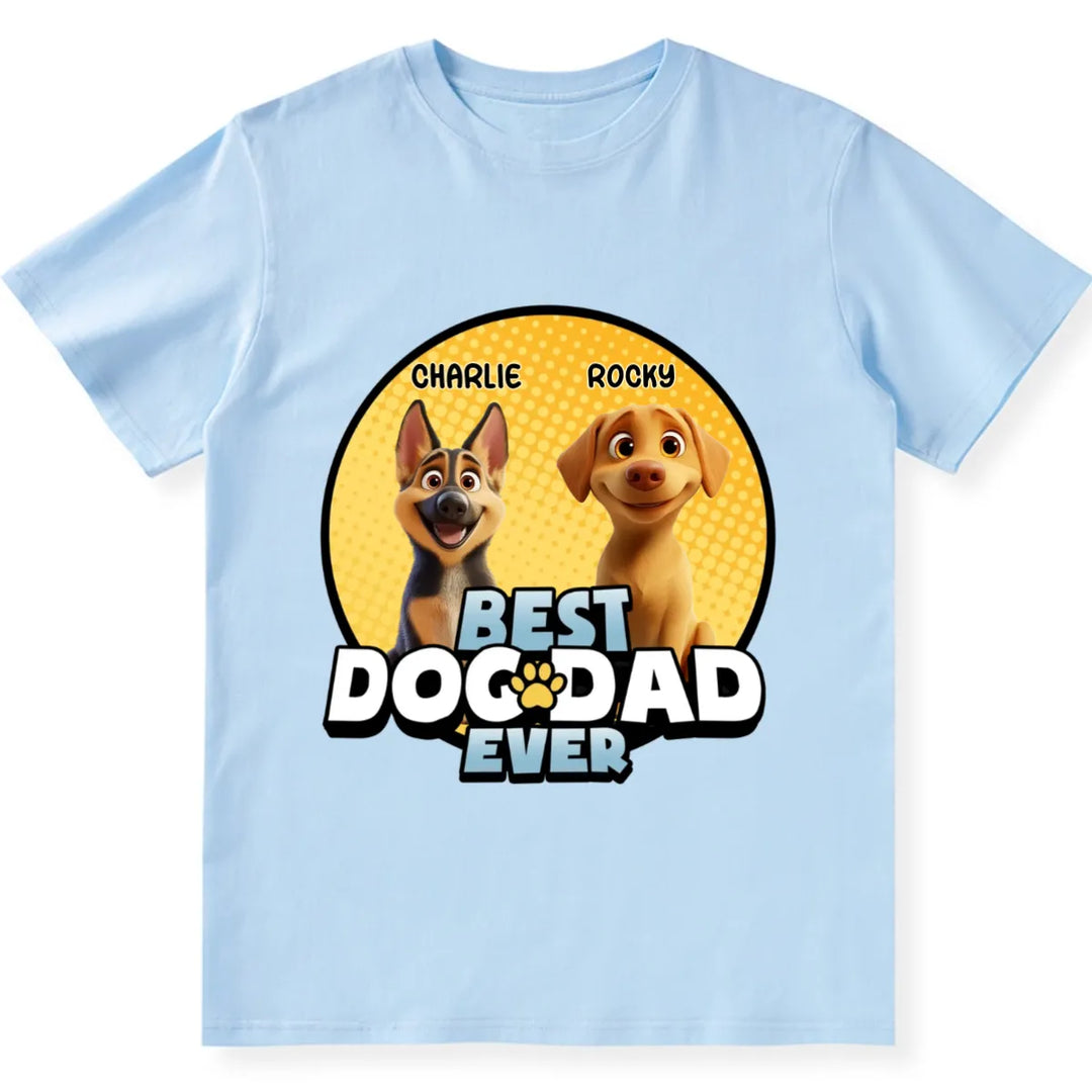 Best Dog Mom For Furry Kid - Personalized Custom Unisex T-shirt