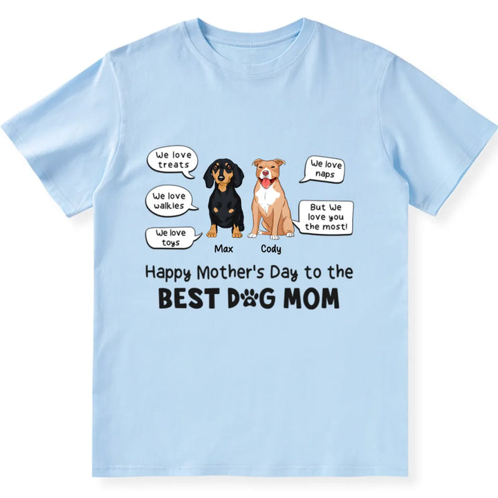 I Love You The Most - Personalized Custom Unisex T-shirt