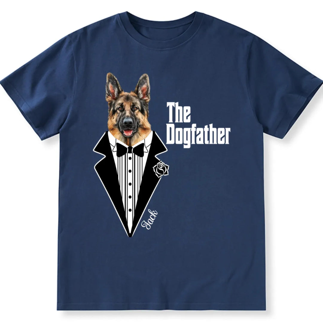 The Dog Father - Personalized Custom Unisex T-Shirt