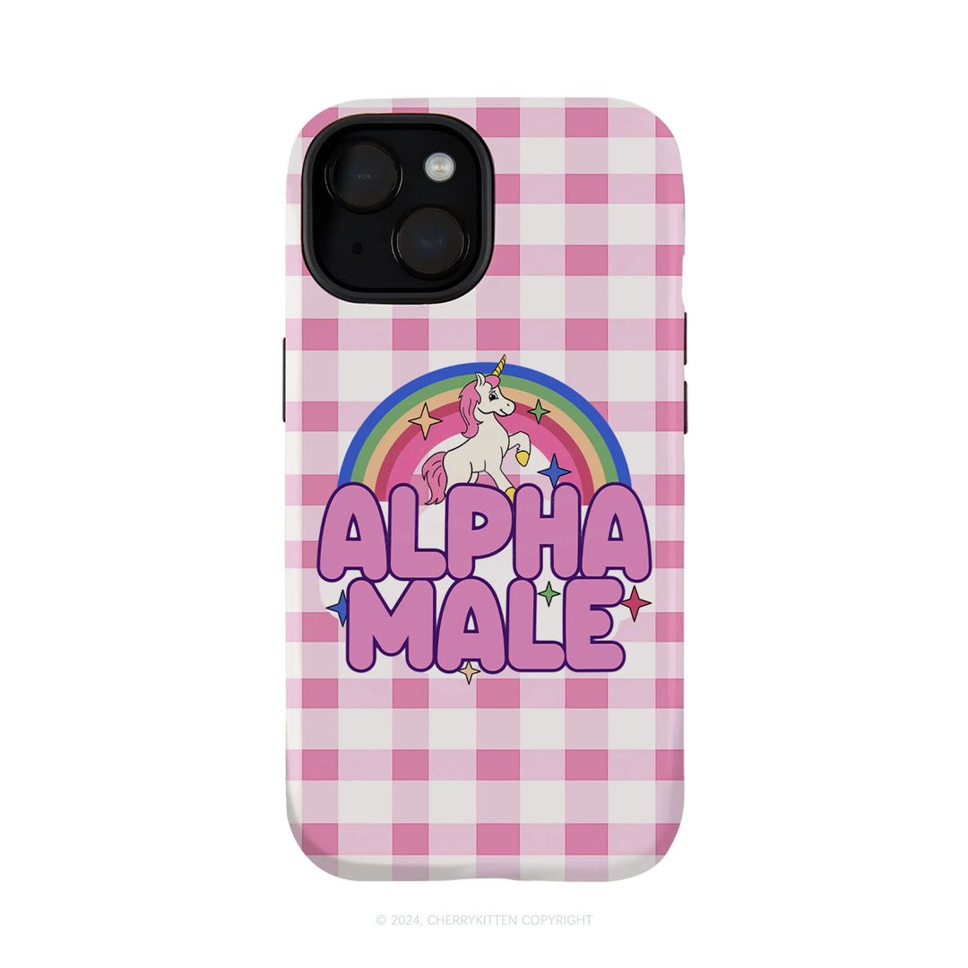 Unicorn Alpha Male Y2K Phone Case Cherrykittes