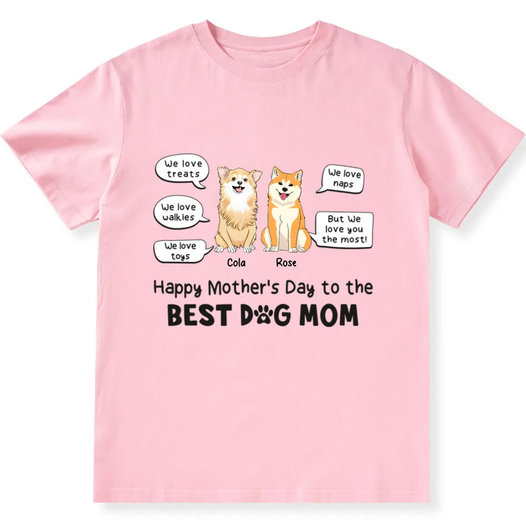 I Love You The Most - Personalized Custom Unisex T-shirt