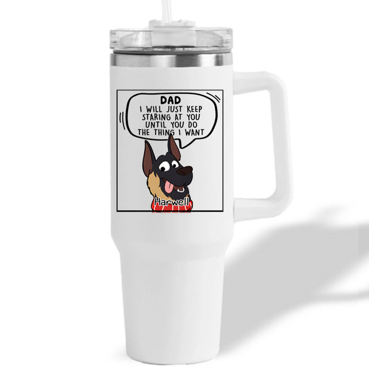 Special Edition Christmas：I Will Just - Personalized Custom Christmas 40 Oz Tumbler