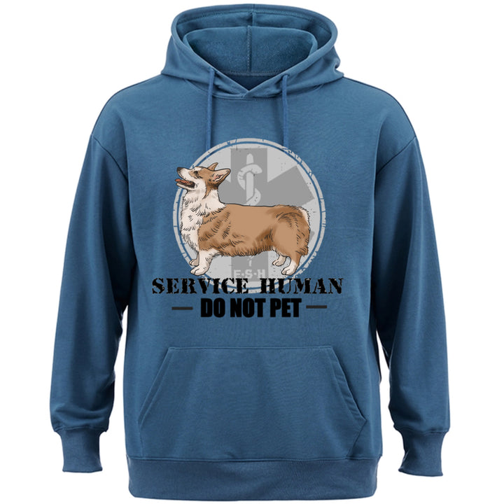Service Human, Do Not Pet 13 - Personalized  Custom Hoodie