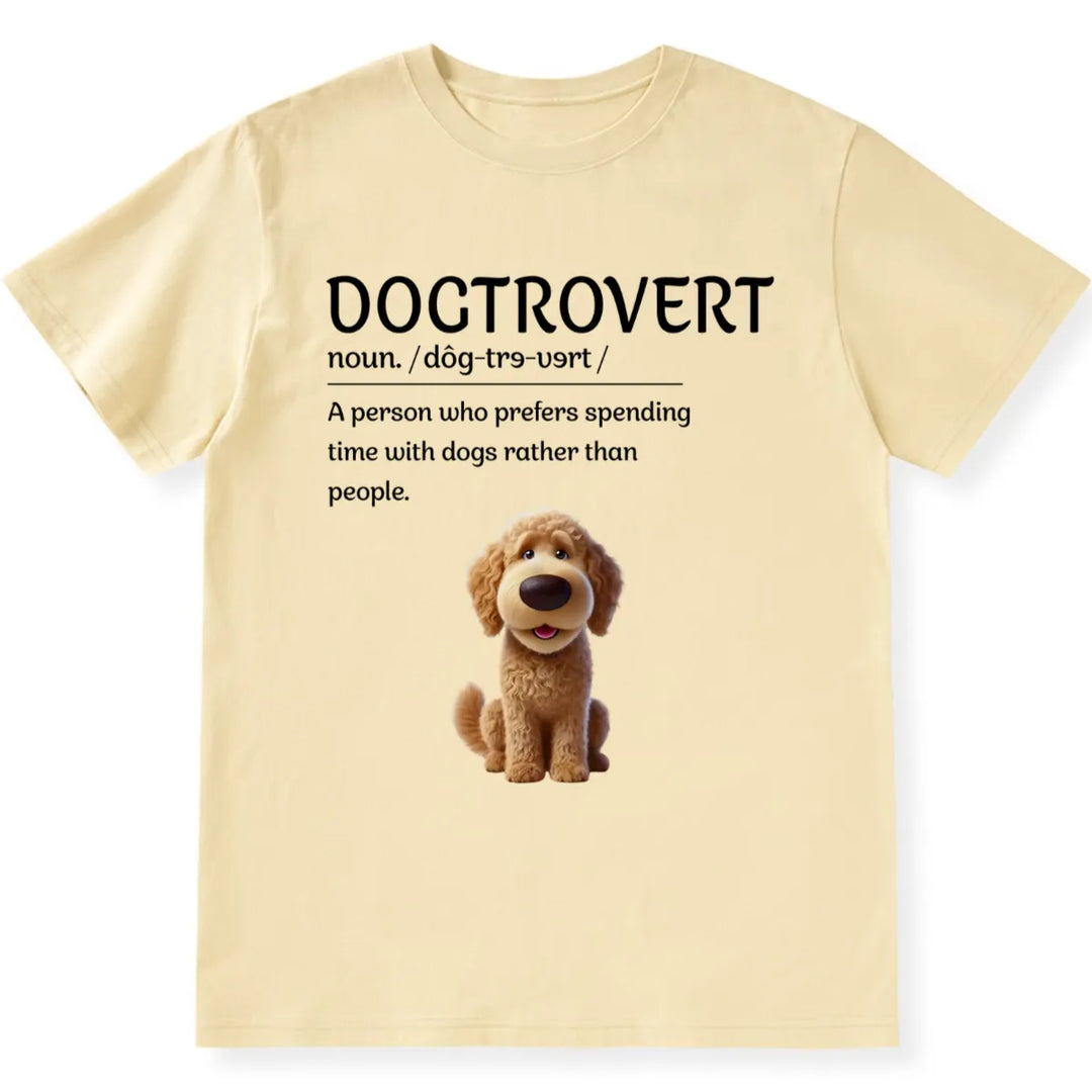 I'm a Dogtrovert - Personalized Custom Unisex T-shirt
