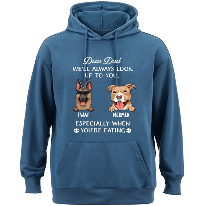 Always Look Up To You - Personalized Custom  Hoodie