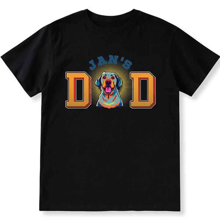 Best Dog Dad, Dog Mom - Personalized Custom Unisex T-shirt