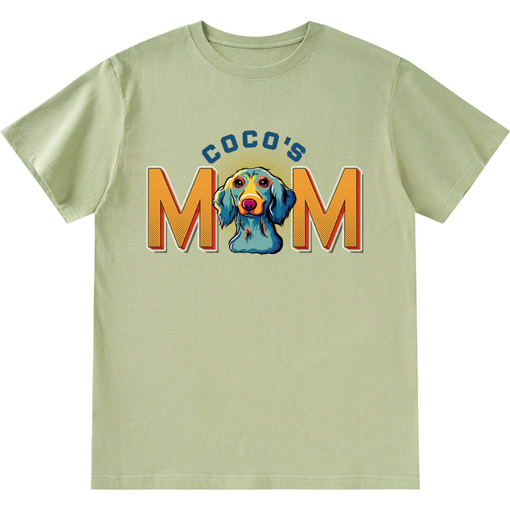 Best Dog Dad, Dog Mom - Personalized Custom Unisex T-shirt