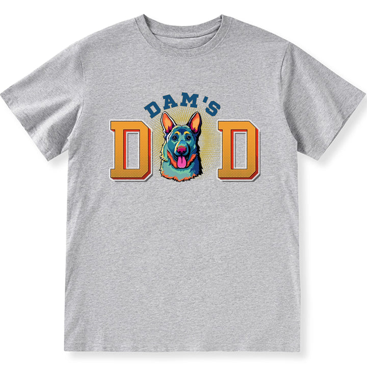 Best Dog Dad, Dog Mom - Personalized Custom Unisex T-shirt