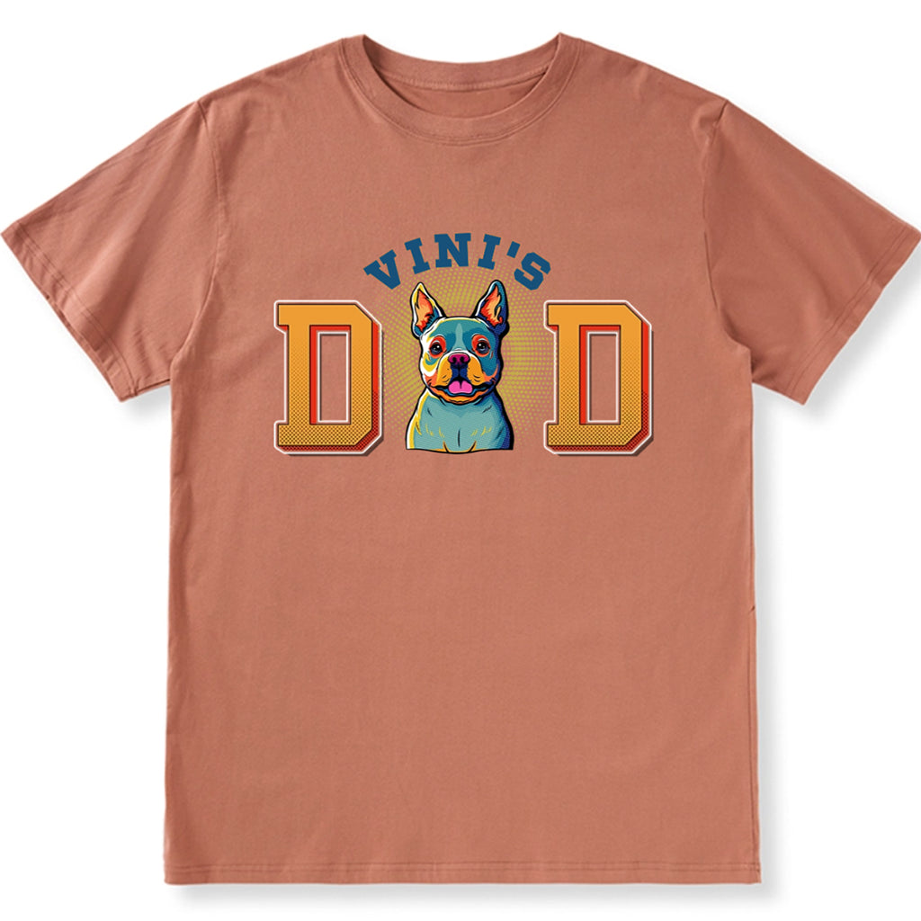 Best Dog Dad, Dog Mom - Personalized Custom Unisex T-shirt