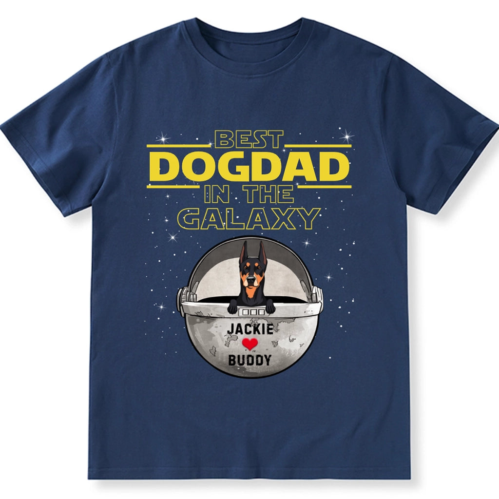 Best Dog Mom/Dad In The Galaxy - Personalized Custom Unisex T-shirt