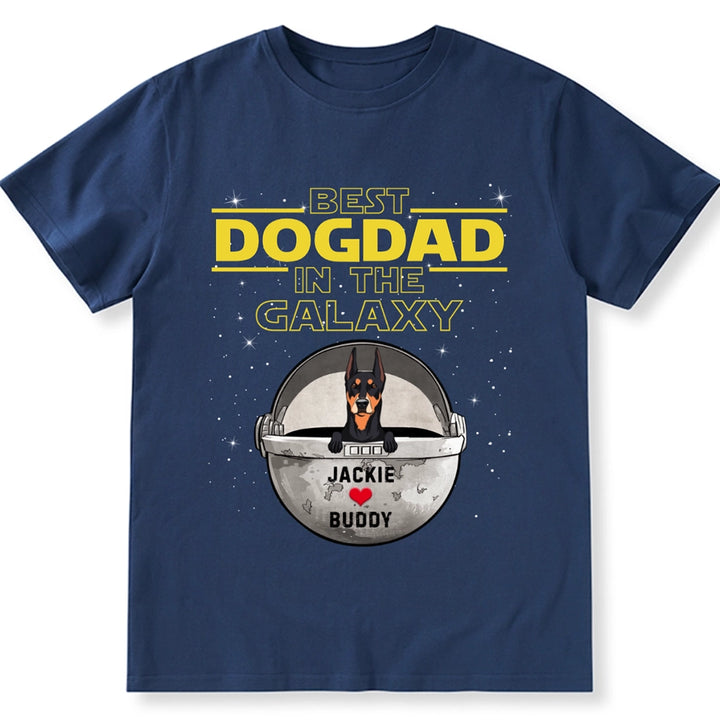 Best Dog Mom/Dad In The Galaxy - Personalized Custom Unisex T-shirt