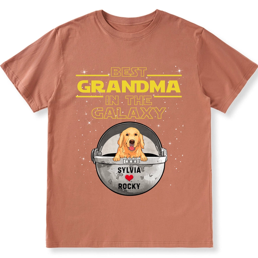 Best Dog Mom/Dad In The Galaxy - Personalized Custom Unisex T-shirt