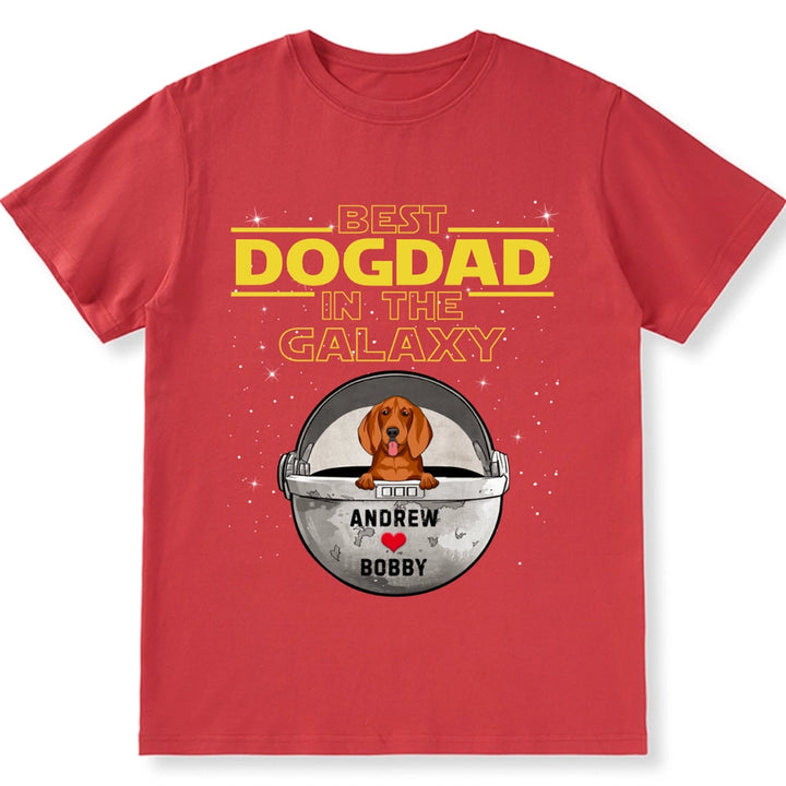 Best Dog Mom/Dad In The Galaxy - Personalized Custom Unisex T-shirt