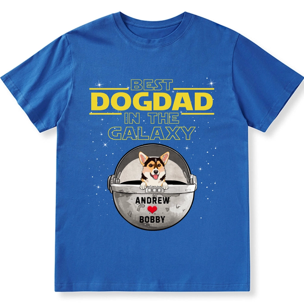 Best Dog Mom/Dad In The Galaxy - Personalized Custom Unisex T-shirt