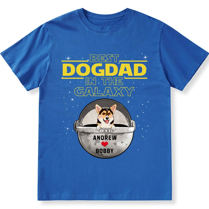 Best Dog Mom/Dad In The Galaxy - Personalized Custom Unisex T-shirt
