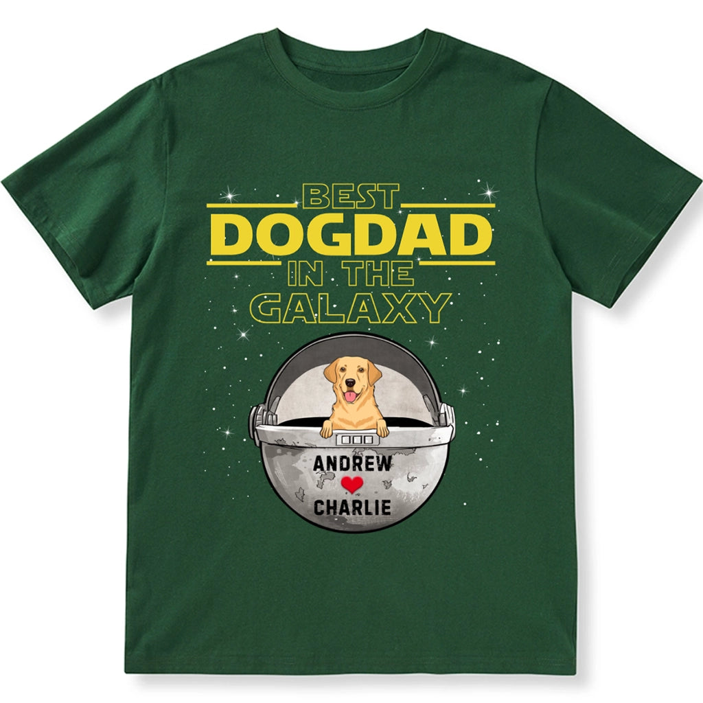 Best Dog Mom/Dad In The Galaxy - Personalized Custom Unisex T-shirt