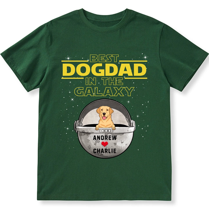 Best Dog Mom/Dad In The Galaxy - Personalized Custom Unisex T-shirt