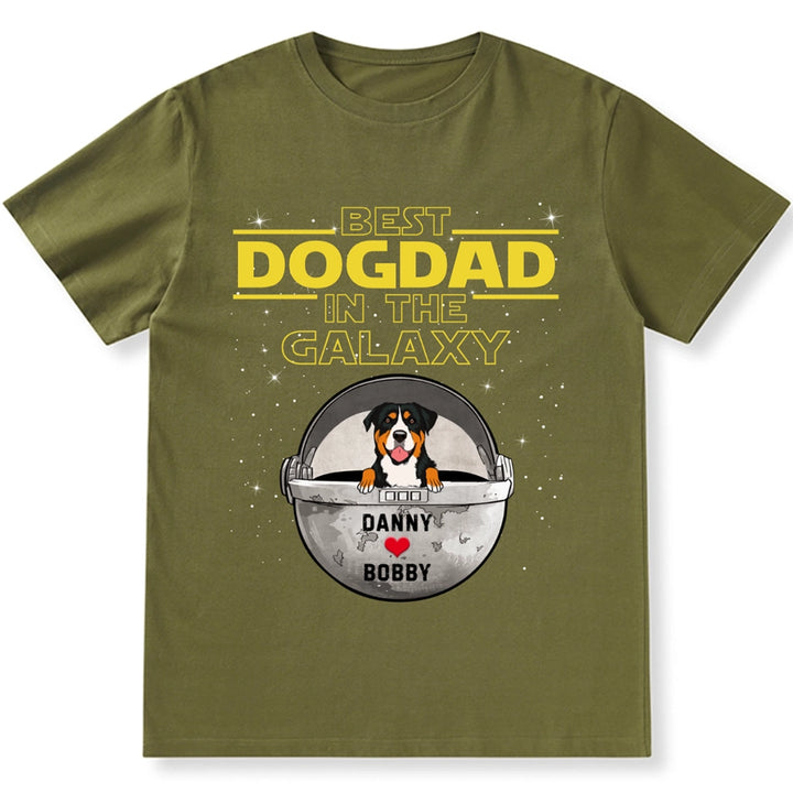 Best Dog Mom/Dad In The Galaxy - Personalized Custom Unisex T-shirt