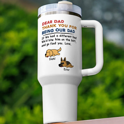 Bite The Butt - Personalized Custom 40 Oz Tumbler