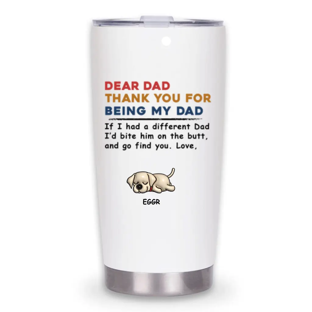 Bite The Butt - Personalized Custom Tumbler