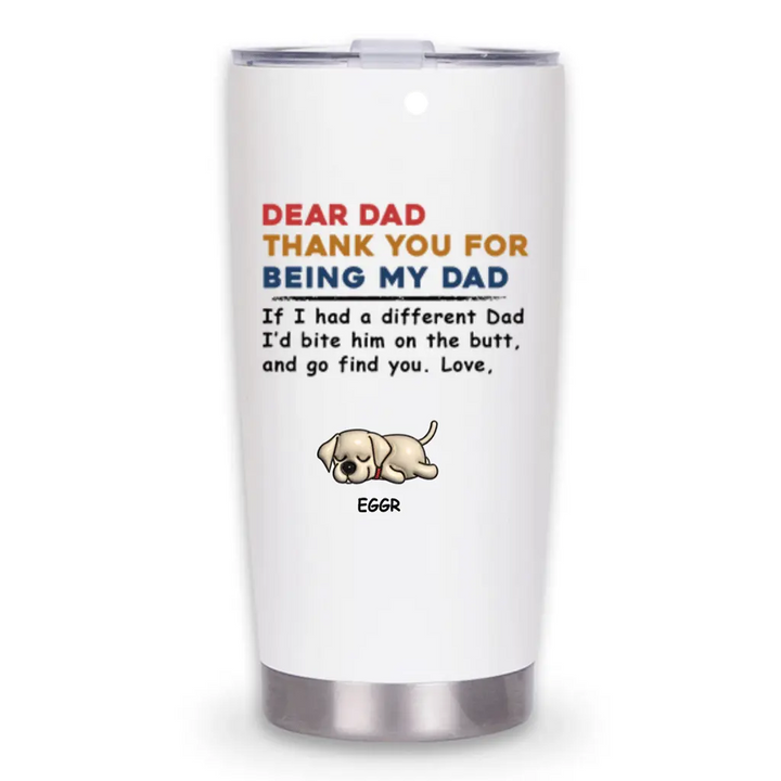 Bite The Butt - Personalized Custom Tumbler