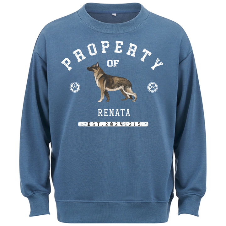 Dog Property - Personalized Custom Sweatshirt