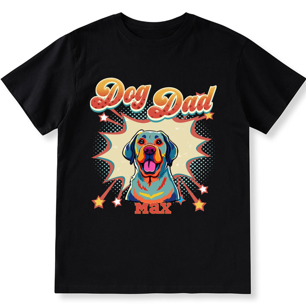 Dog Mom Dog Dad - Personalized Custom Unisex T-shirt