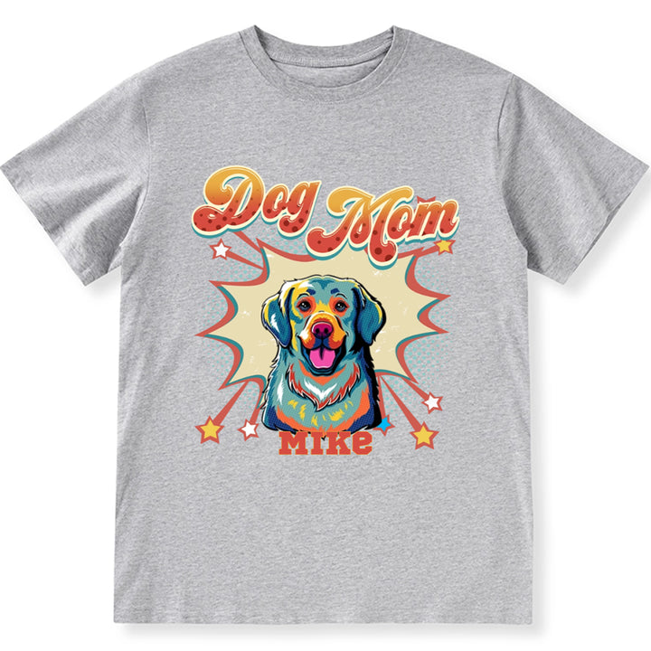 Dog Mom Dog Dad - Personalized Custom Unisex T-shirt