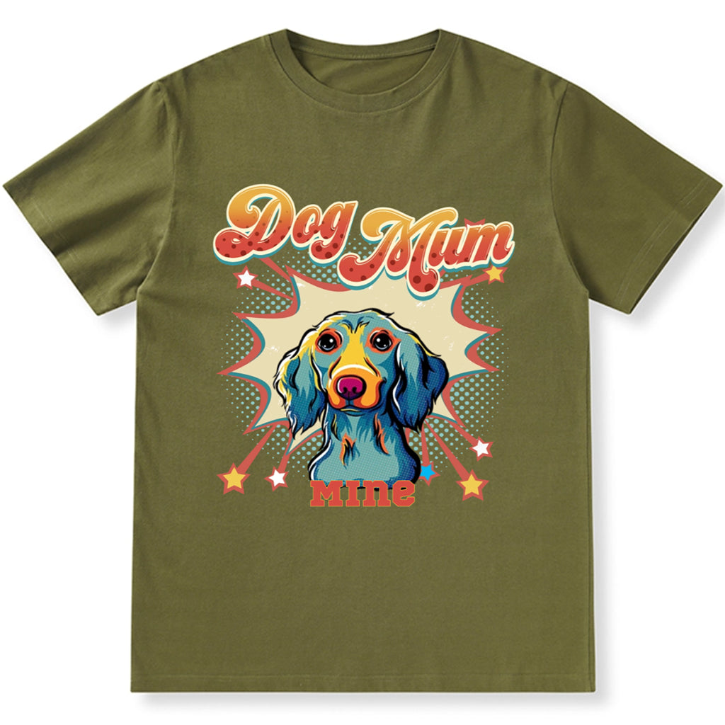 Dog Mom Dog Dad - Personalized Custom Unisex T-shirt