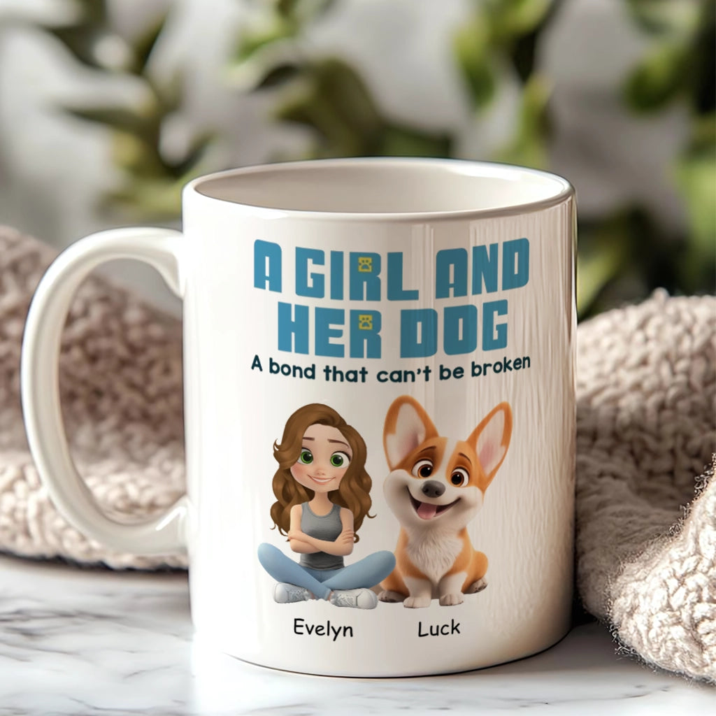 Dogs Make Lives Whole - Personalized Custom Coffee Mug