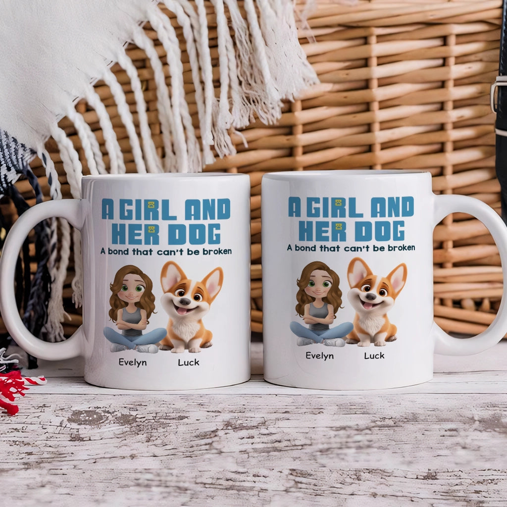 Dogs Make Lives Whole - Personalized Custom Coffee Mug