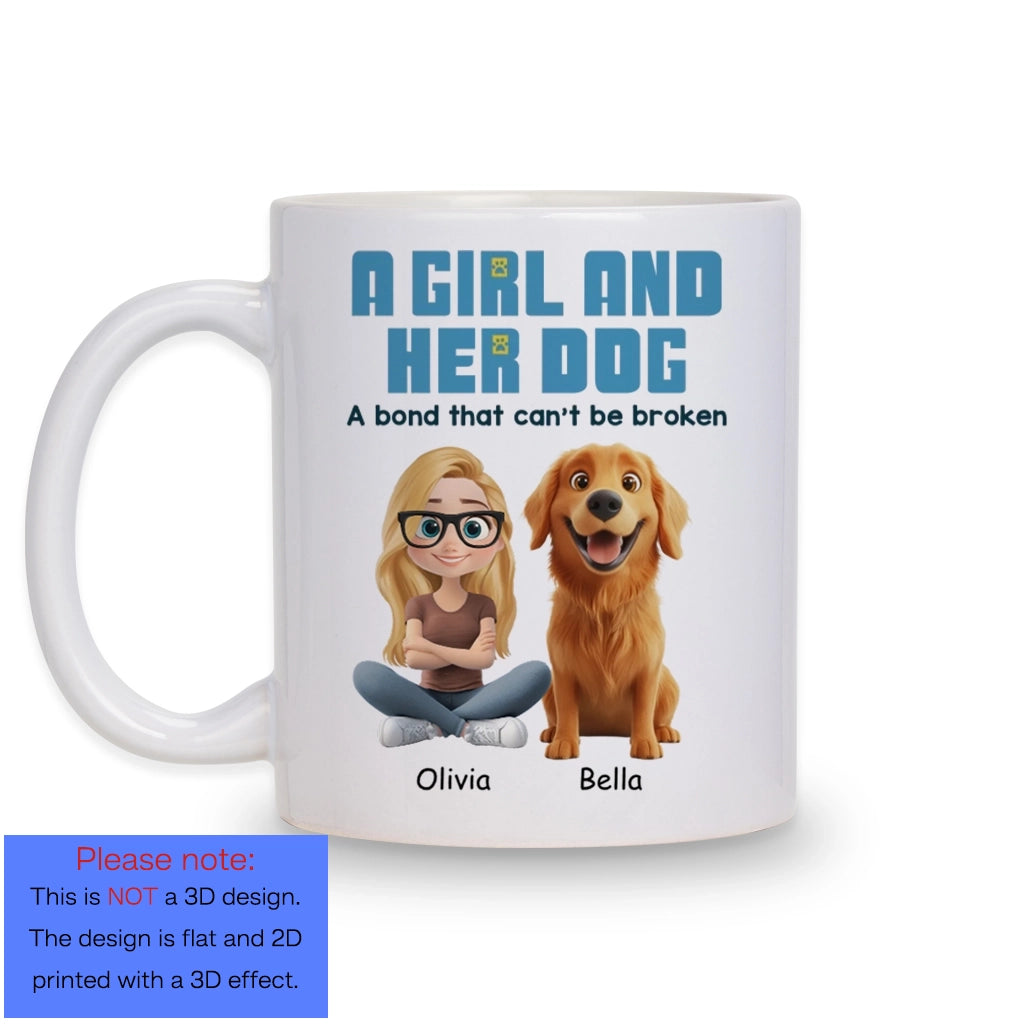 Dogs Make Lives Whole - Personalized Custom Coffee Mug