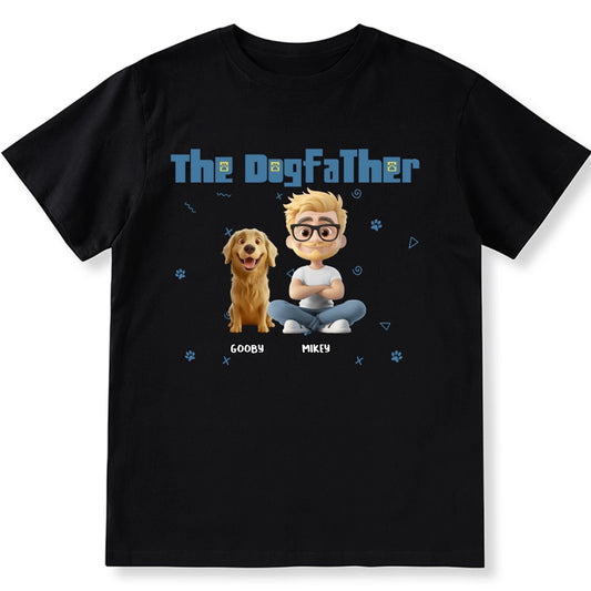 I Am The Dog Father - Personalized Custom Unisex T-shirt