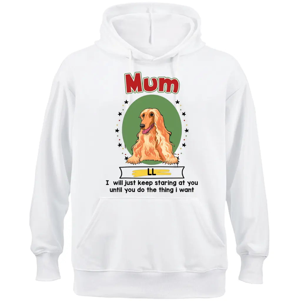 I Will Just Keep Staring At You - Personalized Custom Hoodie
