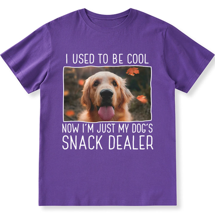I'm Just My Dogs' Snack Dealer - Personalized Custom Unisex T-shirt