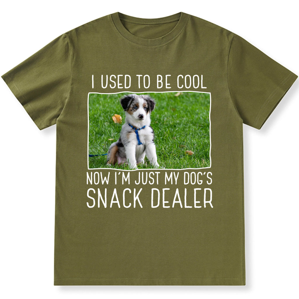 I'm Just My Dogs' Snack Dealer - Personalized Custom Unisex T-shirt