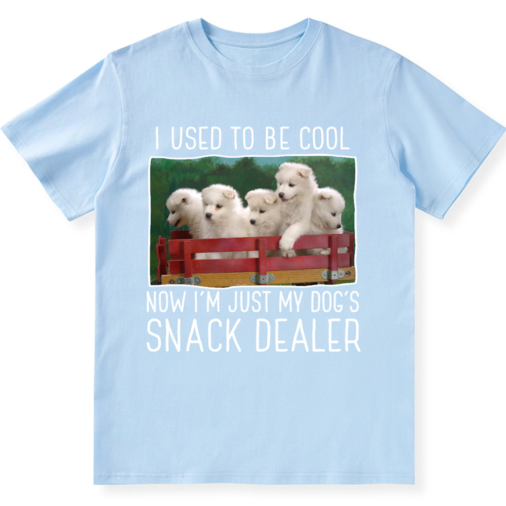 I'm Just My Dogs' Snack Dealer - Personalized Custom Unisex T-shirt