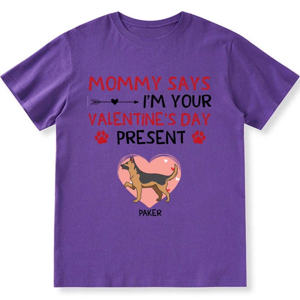 I'm Your Valentine's Day Present - Personalized Custom Unisex T-shirt