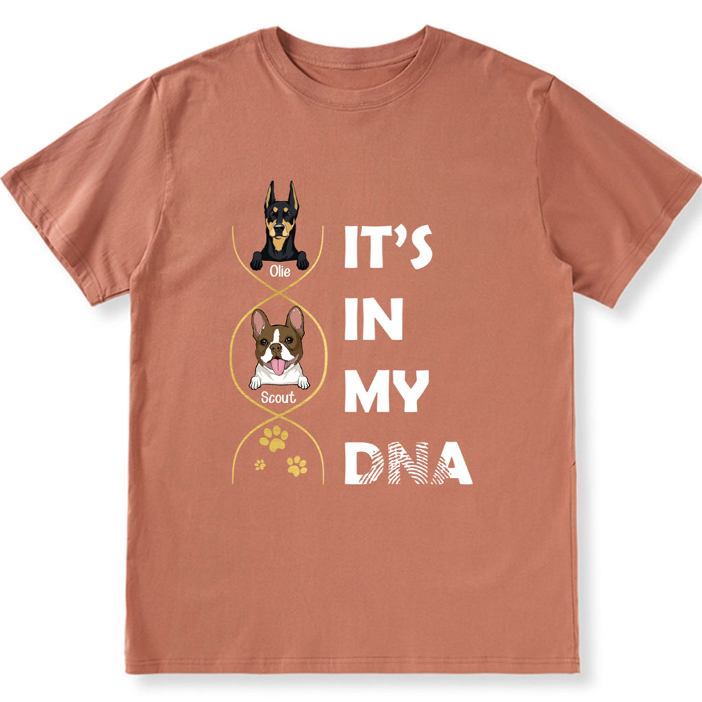It's in my DNA - Personalized Custom Unisex T-shirt