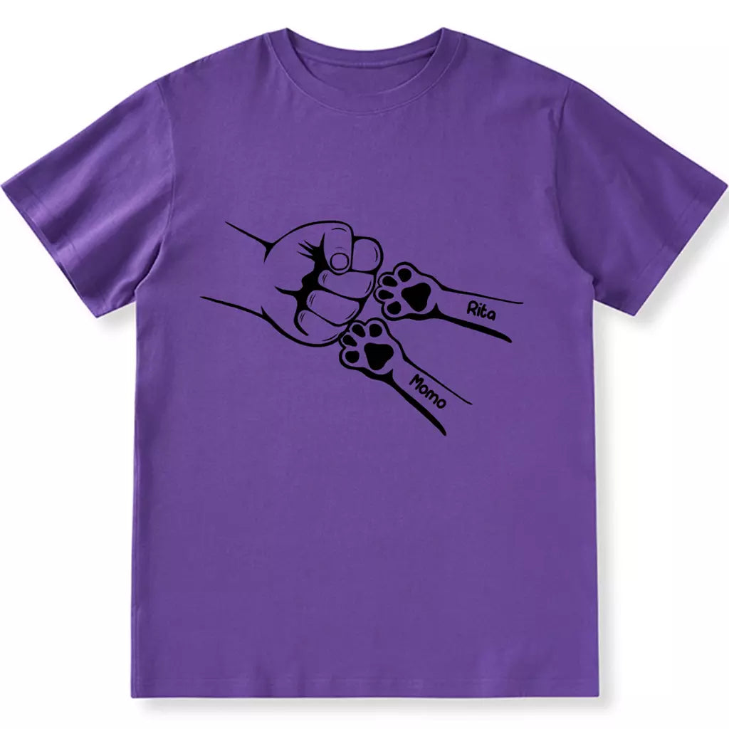 Let's Make Fist Bumps - Personalized Custom Unisex T-shirt