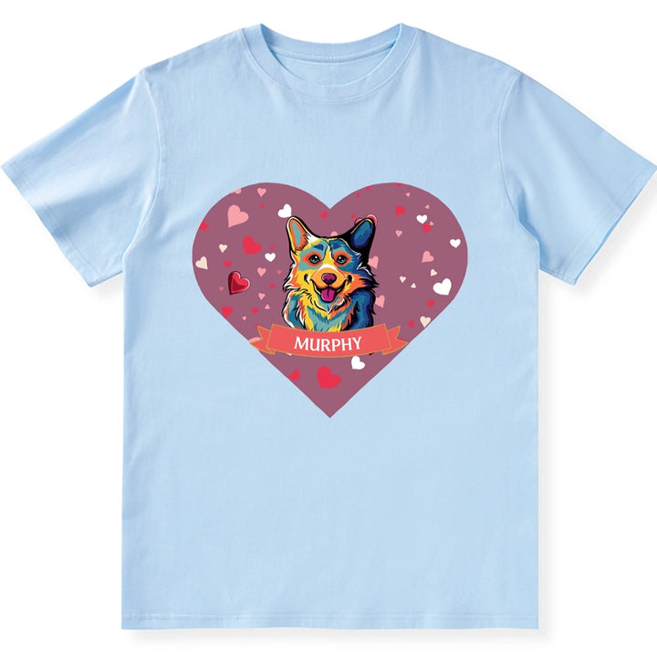 Love on Valentine's Day - Personalized Custom Unisex T-shirt