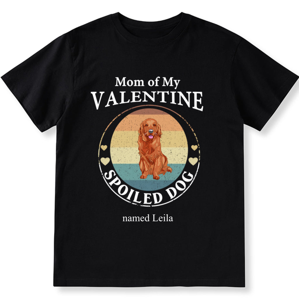 Mom of My Valentine - Personalized Custom Unisex T-shirt