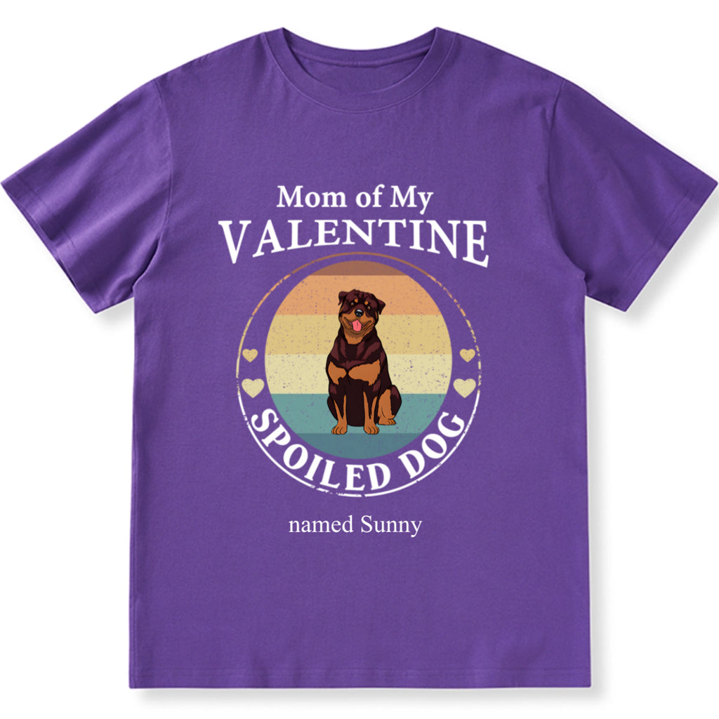 Mom of My Valentine - Personalized Custom Unisex T-shirt