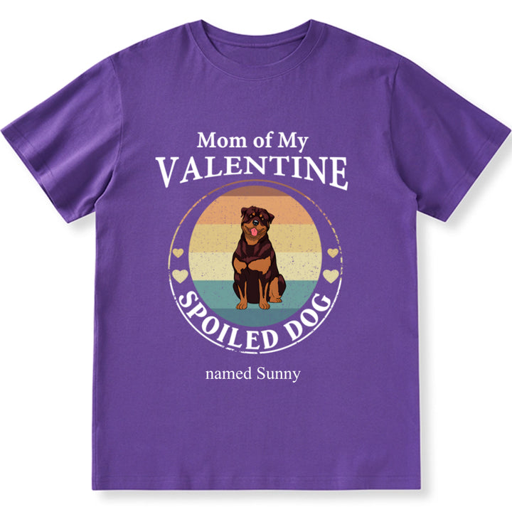 Mom of My Valentine - Personalized Custom Unisex T-shirt