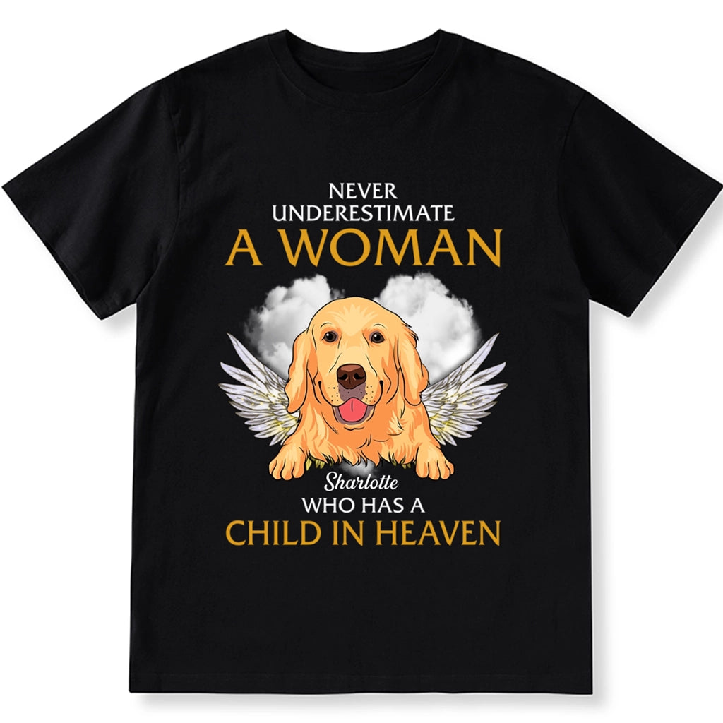 Never Underestimate A Woman - Personalized Custom Unisex T-Shirt
