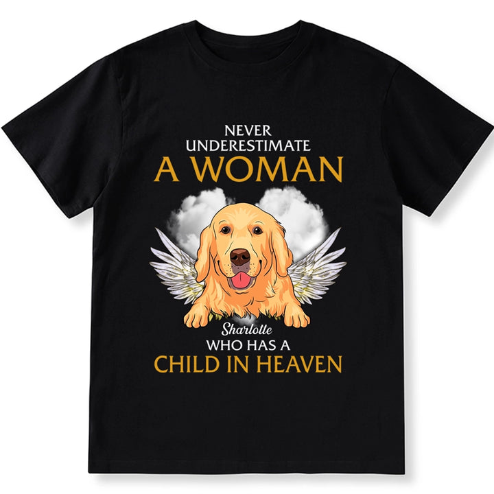 Never Underestimate A Woman - Personalized Custom Unisex T-Shirt