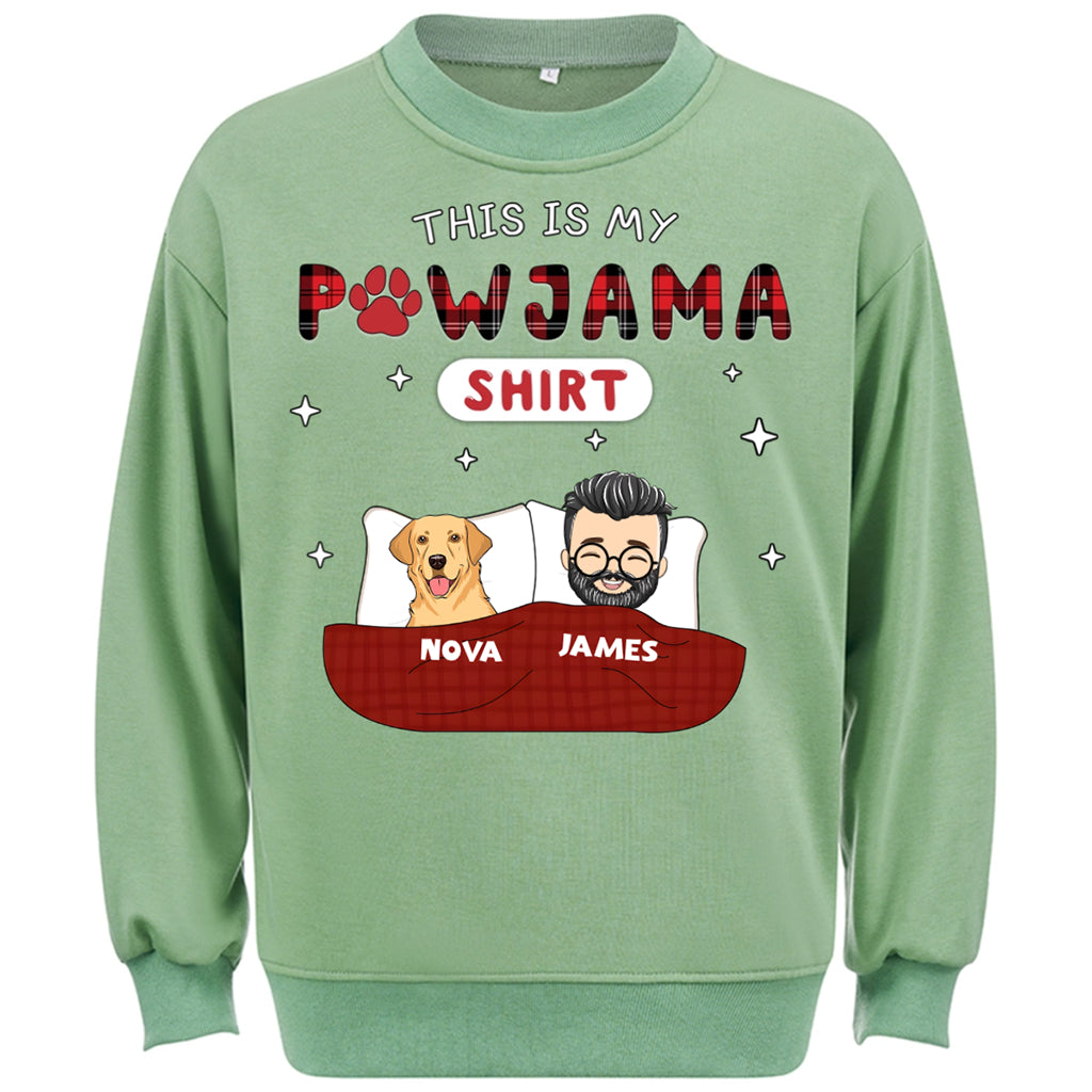 Pet Pawjama Shirt Pet Version - Personalized Custom Sweatshirt