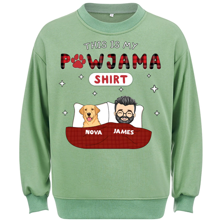 Pet Pawjama Shirt Pet Version - Personalized Custom Sweatshirt