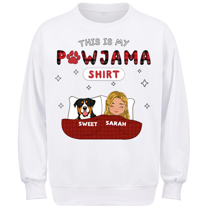 Pet Pawjama Shirt Pet Version - Personalized Custom Sweatshirt